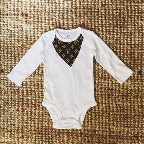 lv onesie baby|louis vuitton new baby.